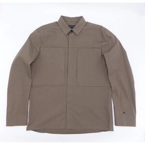 🧥 Rag & Bone Precision Commando Shirt Jacket – Taupe Brown Tan – Men’s XL